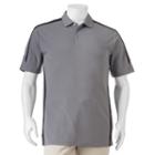 Big & Tall Grand Slam Classic-fit Airflow Colorblock Performance Golf Polo, Men's, Size: L Tall, Med Grey