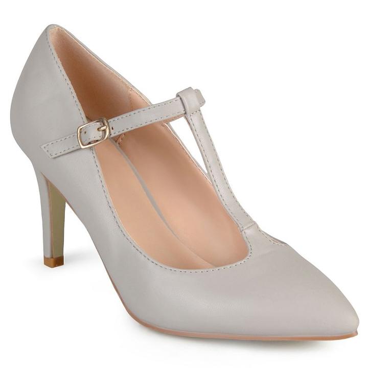 Journee Collection Dream Women's High Heels, Girl's, Size: Medium (7), Grey