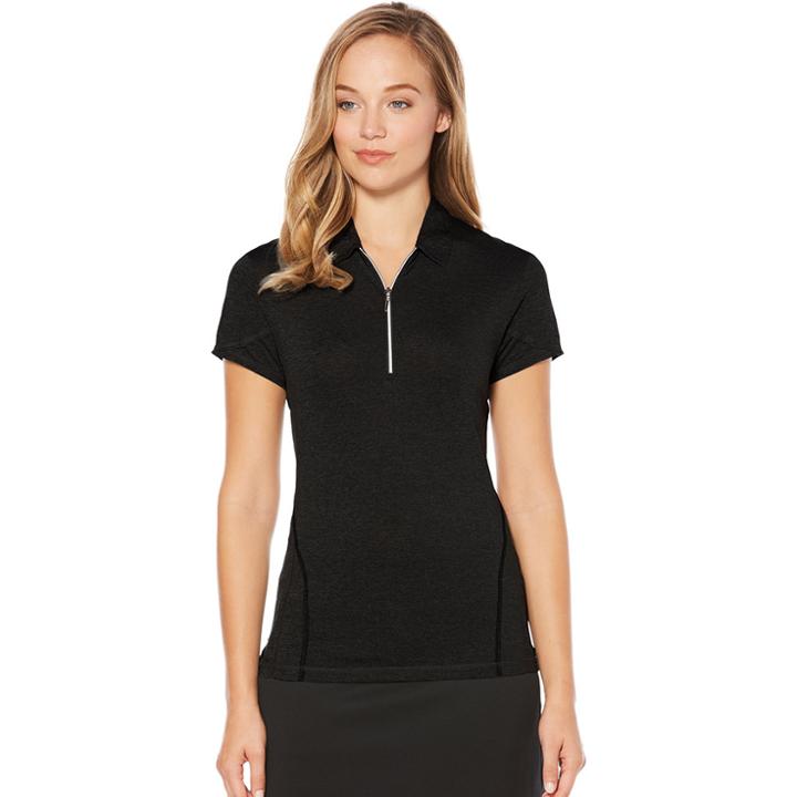Women's Grand Slam Golf Performance Short Sleeve Polo, Size: Medium, Oxford