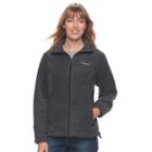 Women's Columbia Three Lakes Fleece Jacket, Size: Medium, Med Grey