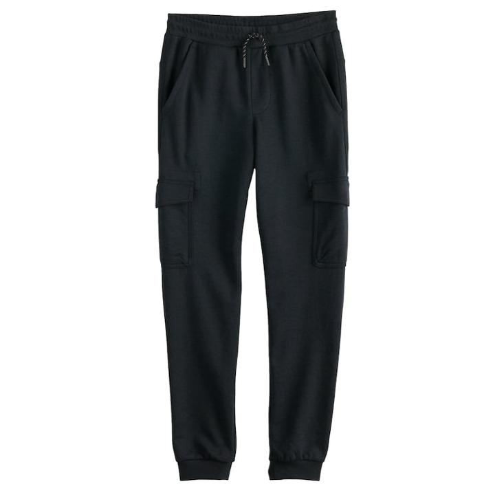 Boys 8-20 Urban Pipeline&reg; Moodern Cargo Jogger Pants, Size: Large, Grey (charcoal)