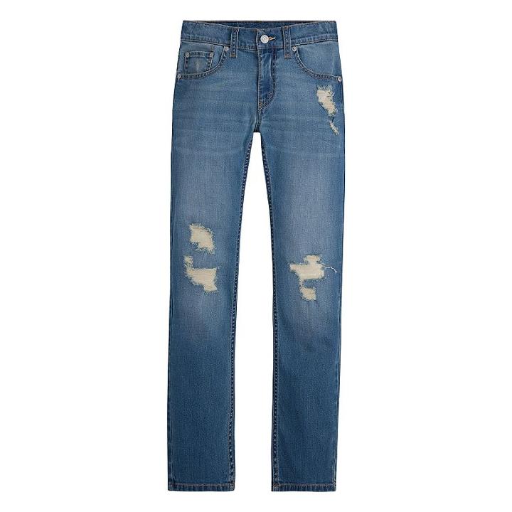 Boys 8-20 Levi's 511 Slim-fit Destruction Jeans, Boy's, Size: 12, Med Blue