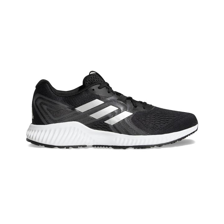 Adidas Aerobounce Men's Running Shoes, Size: 10, Black