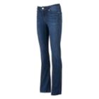 Women's Lc Lauren Conrad Slim Bootcut Jeans, Size: 16, Med Blue