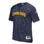 Men's Adidas Cleveland Cavaliers On Court Shooter Tee, Size: Xxl, Blue