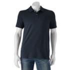 Men's Sonoma Goods For Life&trade; Core Pique Polo, Size: Large, Dark Blue