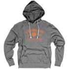Men's Clemson Tigers Hooded Tee, Size: Small, Gray