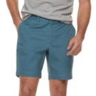 Men's Sonoma Goods For Life&trade; Modern-fit 8-inch Stretch Flexwear Flat-front Shorts, Size: 34, Blue (navy)