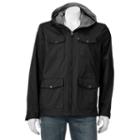 Men's Levi's&reg; Military Rain Jacket, Size: Xxl, Black