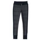 Girls 7-16 & Plus Size So&reg; Contrast Side Stripe & Cuff Leggings, Size: 7-8, Black