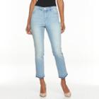 Women's Gloria Vanderbilt Bridget Release-hem Ankle Jeans, Size: 12 Avg/reg, Med Blue