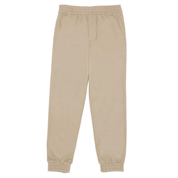 Boys 8-20 French Toast Pull-on Jogger Pants, Size: 16, Beig/green (beig/khaki)