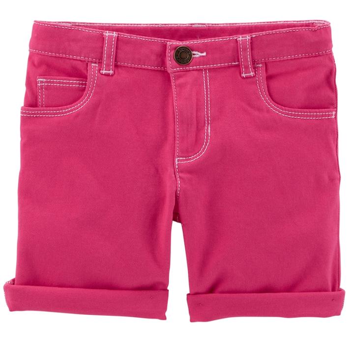 Girls 4-8 Carter's Woven Shorts, Size: 4, Pink