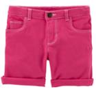 Girls 4-8 Carter's Woven Shorts, Size: 4, Pink