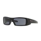 Oakley Gascan Oo9014 60mm Rectangle Wrap Sunglasses, Men's, Black