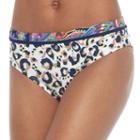 Women's Social Angel Animal Print Bikini Bottoms, Size: Xl, Multicolor