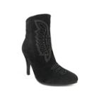 Olivia Miller Cassidy Women's High Heel Boots, Girl's, Size: 7.5, Black