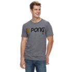Men's Pong Tee, Size: Small, Silver