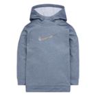 Girls 4-6x Nike Therma-fit Swoosh Hoodie, Size: 6x, Grey Other