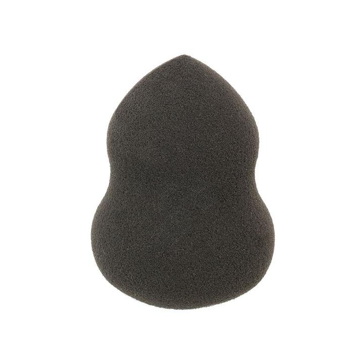 Earth Therapeutics Precisso Cosmetic Blending Sponge With Purifying Bamboo Charcoal, Black, Durable