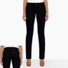 Levi's 529 Curvy Straight-leg Jeans - Women's, Size: 6 Avg/reg, Black