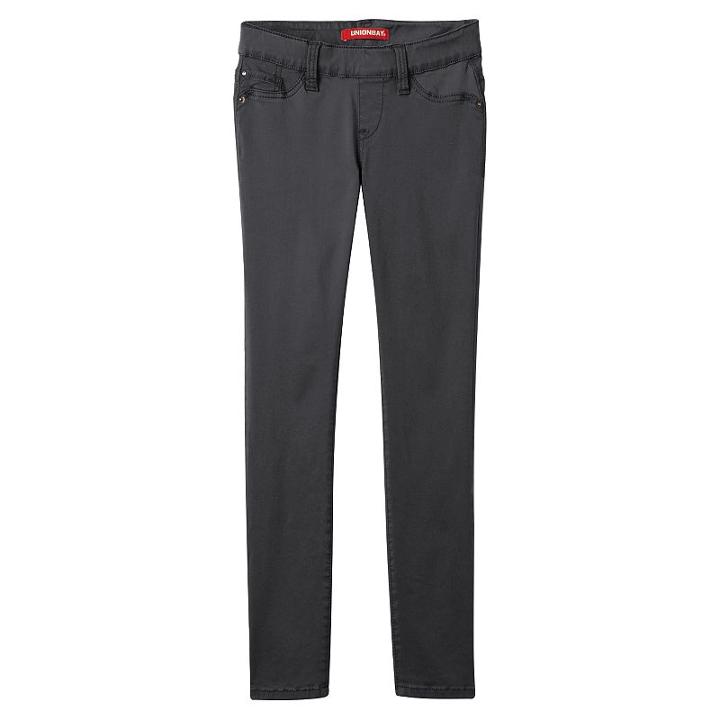Girls 7-16 Unionbay Pull-on Jeggings, Girl's, Size: 10, Med Grey