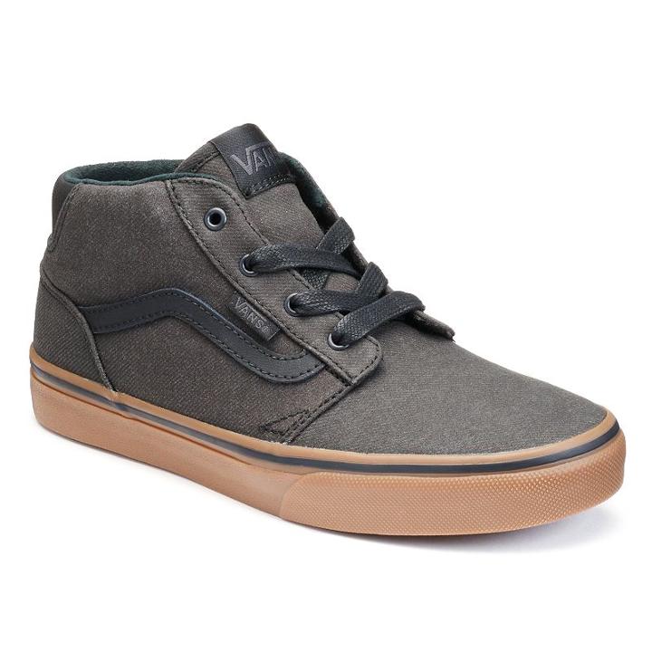 Vans Chapman Mid Boys' Shoes, Boy's, Size: 7, Grey