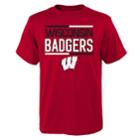 Boys 4-18 Wisconsin Badgers Density Tee, Size: 8-10, Dark Red
