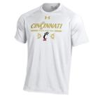 Men's Under Armour Cincinnati Bearcats Selection Sunday Tech Tee, Size: Small, White