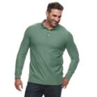 Big & Tall Croft & Barrow&reg; Classic-fit Easy-care Pique Polo, Men's, Size: Xxl Tall, Dark Green