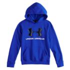 Boys 8-20 Under Armour Rival Logo Hoodie, Size: Medium, Blue