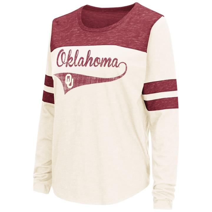 Women's Oklahoma Sooners My Way Tee, Size: Medium, White