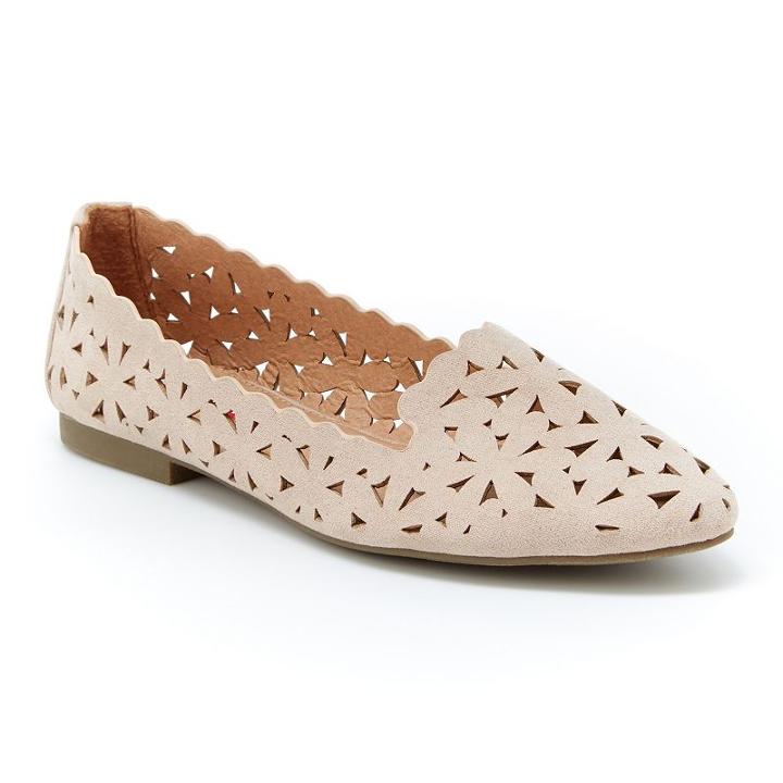 Unionbay Welcome Women's Loafer Flats, Girl's, Size: 7, Light Pink