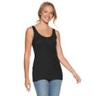 Women's Sonoma Goods For Life&trade; Layering Tank, Size: Medium, Black