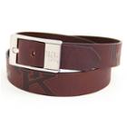 Men's Kentucky Wildcats Brandish Leather Belt, Size: 42, Brown