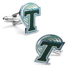 Tulane Green Wave Cuff Links, Men's, Multicolor