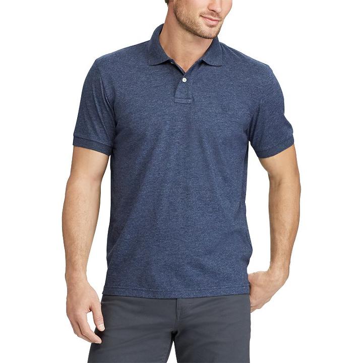 Men's Chaps Classic-fit Cool Max Polo, Size: Xl, Blue (navy)