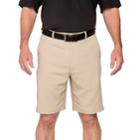 Men's Pebble Beach Classic-fit Dobby Diamond Cargo Performance Golf Shorts, Size: 38, Med Beige