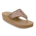 Olivia Miller Tavares Women's Wedge Sandals, Size: 6, Dark Brown
