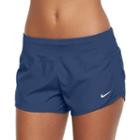 Women's Nike Crew Running Shorts, Size: Medium, Med Blue
