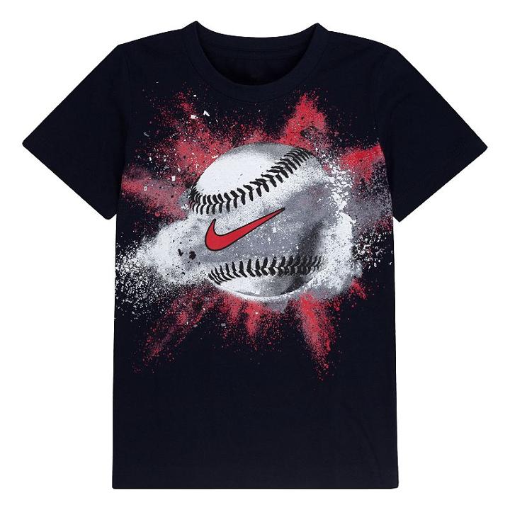 Boys 4-7 Nike Exploding Baseball Graphic Tee, Size: 6, Med Blue