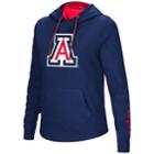 Women's Arizona Wildcats Crossover Hoodie, Size: Xxl, Dark Blue