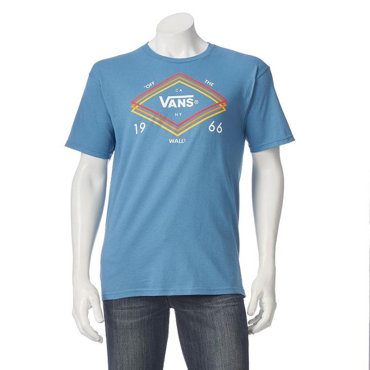 Men's Vans Tri-layer Tee, Size: Xl, Med Grey