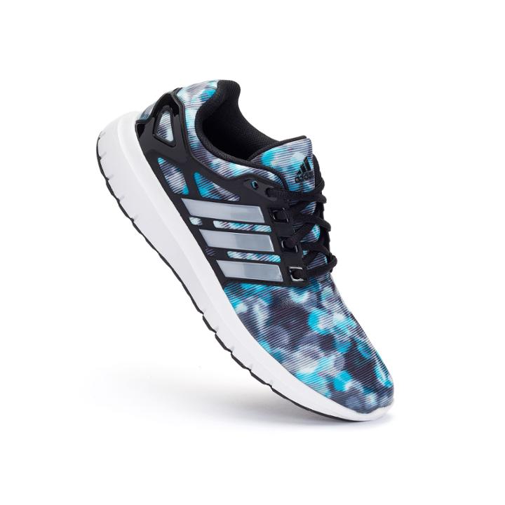 Adidas Energy Cloud V Print Women's Running Shoes, Size: 9.5, Black