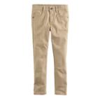 Boys 4-7x Sonoma Goods For Life&trade; Comfy Waist Twill Pants, Size: 5, Med Beige