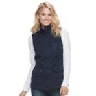Women's Sonoma Goods For Life&trade; Utility Vest, Size: Large, Dark Blue