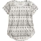 Plus Size Girls 7-16 Mudd&reg; Tulip Hem Tee, Size: 16 1/2, White