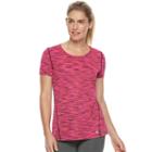 Women's Tek Gear&reg; Space-dyed Performance Tee, Size: Xs, Brt Pink