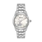 Bulova Women's Diamond Heart Stainless Steel Watch - 96p182, Grey