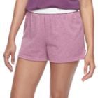 Juniors' Soffe Fold-over Athletic Shorts, Teens, Size: Medium, Light Pink